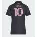 Maillot de foot Inter Miami Lionel Messi #10 Extérieur vêtements Femmes 2026-27 Manches Courtes
